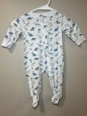 Kissy Kissy Footed Double Zipper Onesie Sleeper